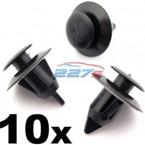 CREA 10x Land Cruiser Prado & Gx470 Plastic Side Moulding Trim Clips