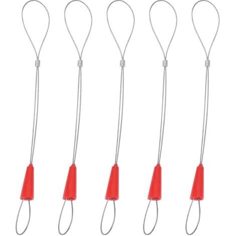 5pcs Fish Tape Fastener, Traction de Fil Universelle Extracteur de Câble de Traction Outil Insertion et Extraction de Câble Outils (1/5)