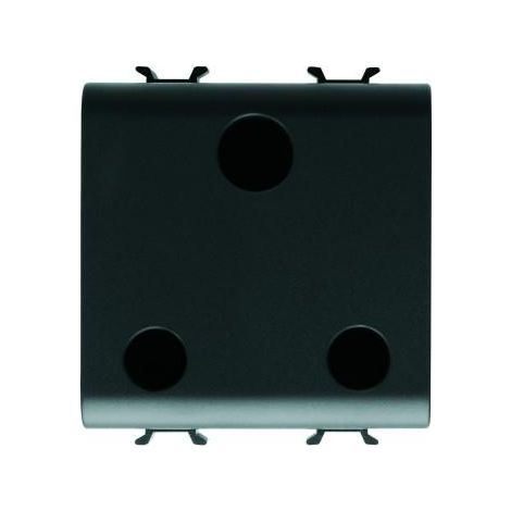 PRISE 2M 2 P+T 15A STD ANGLAIS NOIR GEWISS GW12297