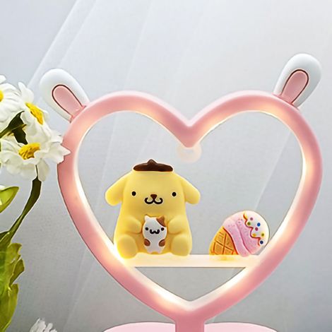 Veilleuse de Bureau Protection des Yeux Mignonne Oreilles de Lapin Lampe Décorative pour Chambre d'Enfant Crèche Dortoir Type 6