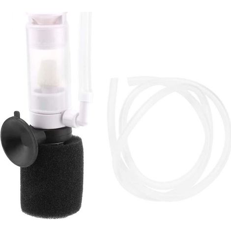 Praktischer Aquarienfilter, biochemischer Schwammluftfilter, Mini-Mehrschichtfilter für kleine Aquarien. (1/4)