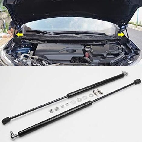 Pour Kadjar 2015 - 2021 Avant Amortisseurs Extensibles Auto Verin hydraulique Amortisseur Vérins à Gaz Acier Inoxydable Amortisseurs Accessoire Auto 1 jeu (1/4)