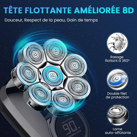Raclette de Douche Silicone, raclette de douche, petite taille pour voiture Raclette, nettoyeur de vitres, salle de bain, pare-brise de nettoyage, Bleu (1/2)