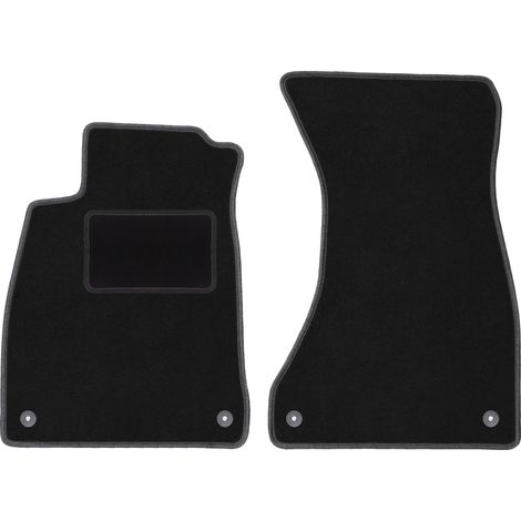 Alfombrillas delanteras para Audi A5 5FA sportback (2017-) negras (1/5)