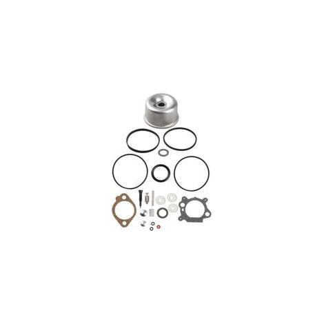 Kit de réparation de joint de cuve de carburateur compatible avec les références 498260 et 493762, pour les carburateurs de tondeuse à gazon 796611, 493640, 398191, 498260, 492495, 20-141-1 et 20-141.
