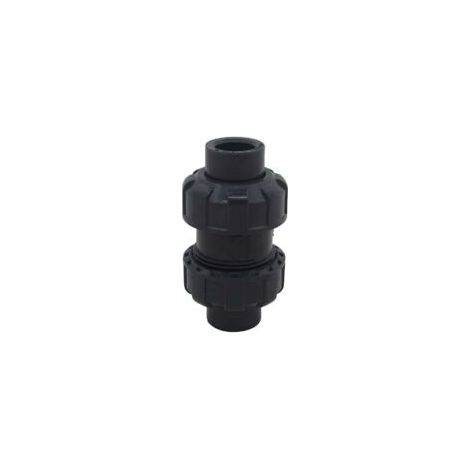 Kugelrückschlagventil 20 25 32 40 50 63mm Schwimmbad-Rückschlagventil PVC-Rückflussverhindererventil (Innendurchmesser 32mm) (1/4)