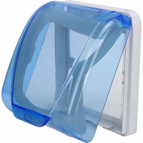 Carcasa protectora para interruptor/enchufe tipo 86, transparente, duradera e impermeable. (1/5)