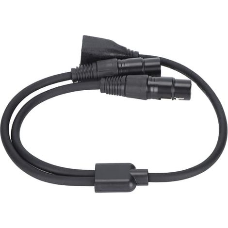 Câble adaptateur JORINDO JD6097, double XLR femelle vers RJ45 femelle, connexion en Y, adaptateur/convertisseur pour microphone (1/5)