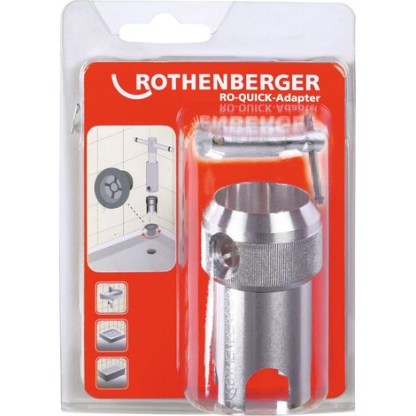 ROTHENBERGER adaptateur pour baignoire pour RO-QUICK - 70412