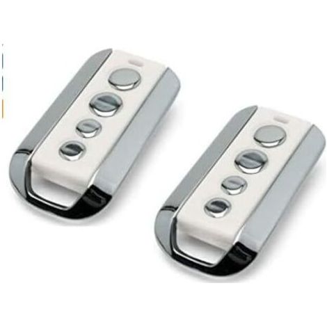 433 MHz Télécommande Portail,4 Canaux Télécommande Porte De Garage Compatible avec Avidsen 104257,114253,104250, 104251, 104350, 654100, 654300(2pcs) (1/5)