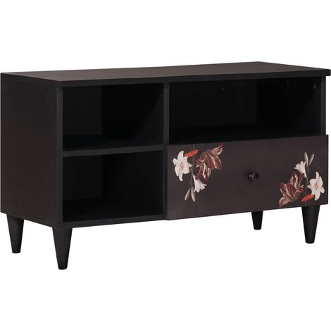 Storage Cabinets Multicolour 80 x 33.5 x 46 cm Solid Mango Wood vidaXL