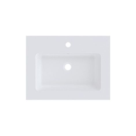 Lavabo SPRING DEW RIHO 60,5x46 x1,5 cm en marbre (1/4)