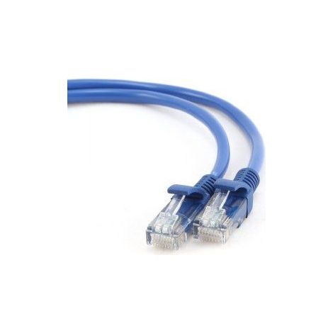 Cable Cat5E Moldeado 5Mt Bulk Azul