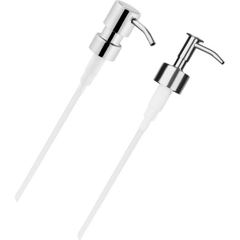 2 Seifen und Lotionenspender Ersatzpumpe aus langem (1/5)