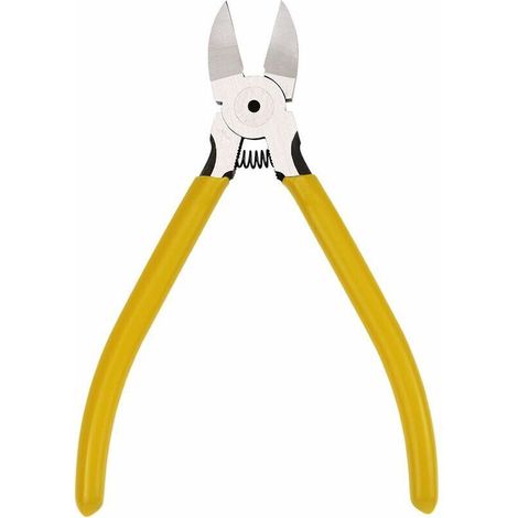 Pince coupante diagonale 6", coupe-fil professionnel avec tranchant en acier allié au chrome vanadium haute résistance (1/4)
