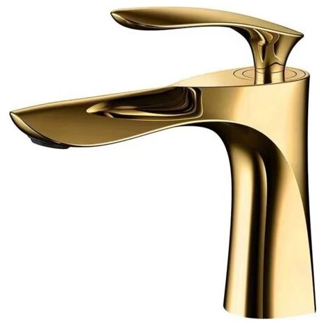 Bathroom Sink Faucet Brass Mixer Tap Gold Chrome Finish Mixer Tap with Basin (1/5)