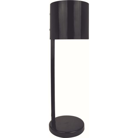 Lampe de bureau Design à poser en métal noir mat Eclairage LED d'interieur (1/2)