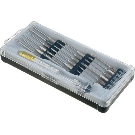 Kit tournevis avec embouts - 18pces