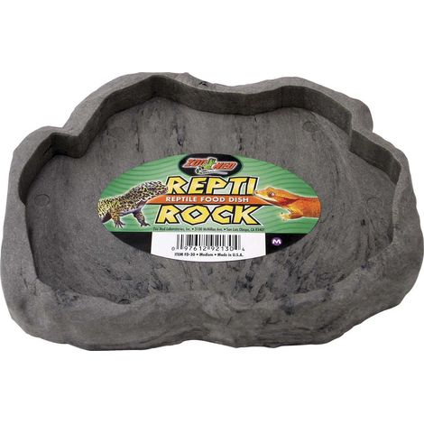 Mangeoire en plastique recyclé Reptirock