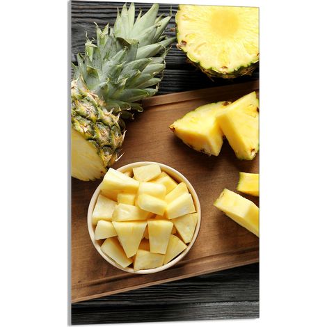PLANCHE À DÉCOUPER EN VERRE 30x52 Ananas (1/5)