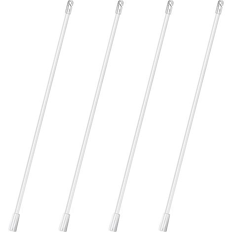 de 4 pièces de rechange pour stores verticaux tringle à