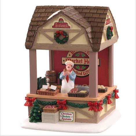 Lemax Christmas Market Bratwurst 04735 villaggio di natale (1/3)
