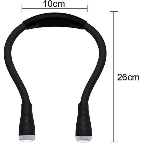 lampe De Lecture, Liseuse Lampe Pour Lire Au Lit , Lampe Livre De Autour Cou, Lampe Pour Lire Dans Le Lit Permet De Garder Ses Bras Libres, Idal P (1/5)