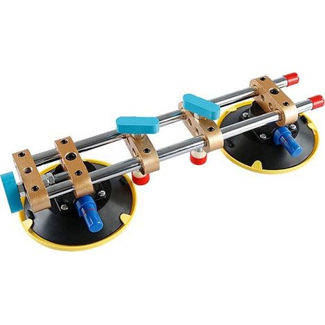 6-Zoll-Handpumpen-Vakuumsauger für 150-mm-Glasfotografie und lackfreie Dellenreparatur an Fahrzeugen, Luftaufblasen, Adsorption und Nivellierung. (1/4)