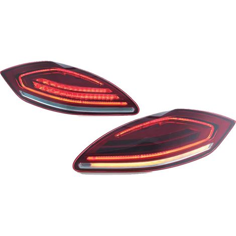 Set di luci posteriori, materiale LED, installazione Plug & Play, colore rosso (1/2)