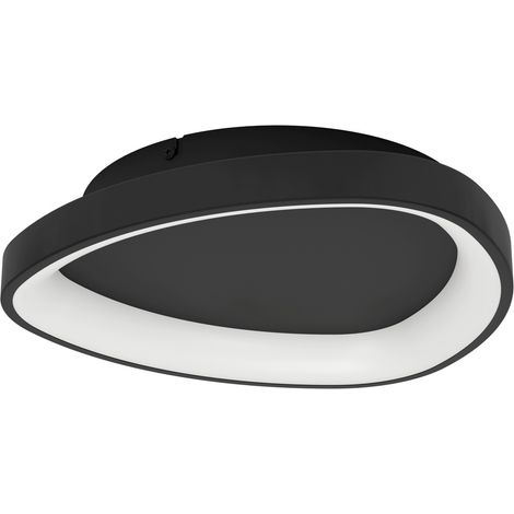 Lumière LED moderne de plafond Loretello noir - Ø 35cm - 901584
