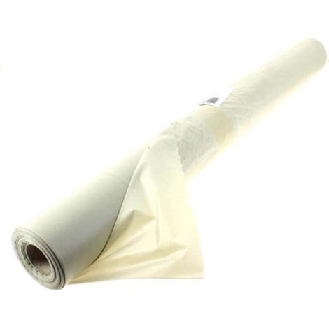 Bâche de protection en rouleau 3x25m – Polyéthylène 3/100 – Hauteur 0.75m – Pour chantiers humides et espaces confinés
