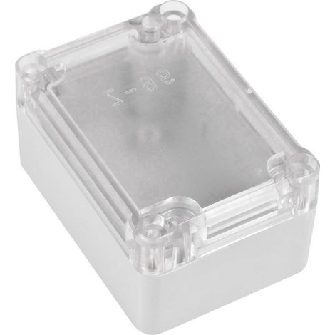 TRU COMPONENTS TC-7910844 Contenitore universale 70 x 50 x 37 ABS-PC Grigio 1 pz. (1/2)