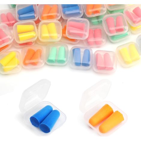 Lot de 50 Paires de Boule Quies Mousse Bouchon D'Oreille (1/5)