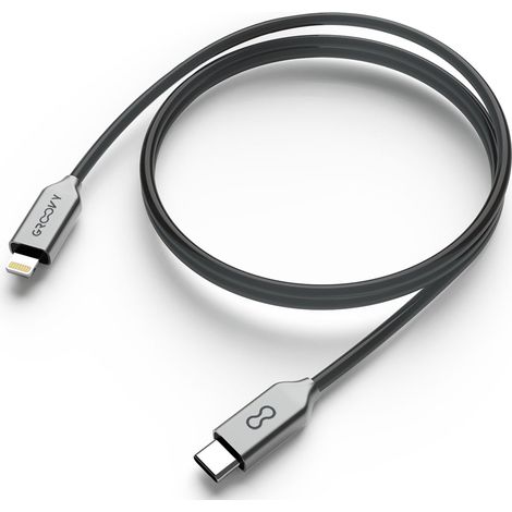 Cable de carga tipo C-Apple de 1 metro.