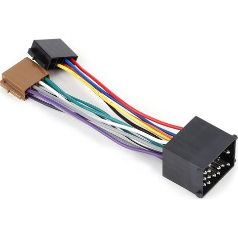 Eosnow Auto -Radio -Adapter -Stereo -Kabelbaumkabel ISO -Stecker für E36 E46 E39 passt
