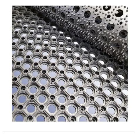 Tapis anti fatigue RS PRO, 1.5m x 1m x 23mm en Caoutchouc, anti-dérapant ( Prix pour 1 )