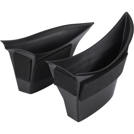 Ensemble de deux boîtes de rangement pour portières avant Mercedes-Benz Classe S (noir) (1/5)