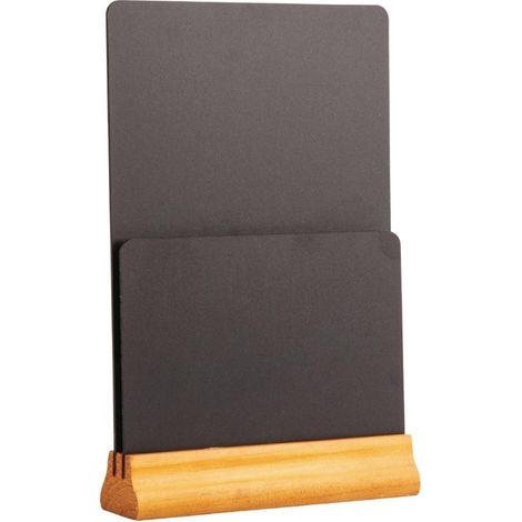 Chevalet de table ardoise double face - Ref GJ096 - Olympia (1/4)