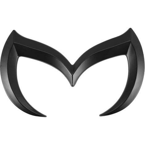 Logo Black Evil M, emblème autocollant pour carrosserie, coffre arrière et plaque signalétique de tous les modèles Mazda. (1/4)