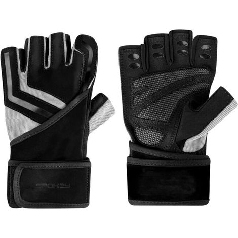 Gants d'entraînement de fitness pour hommes Spokey BOLSTER taille L 1 pièce.