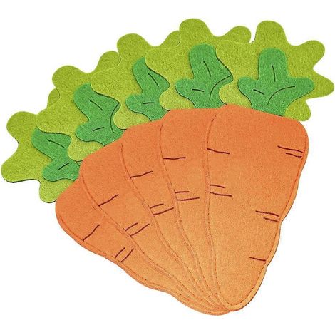 5-teiliges Set Oster-Karotten-Besteckhalter, Tischorganizer, Accessoires für Zuhause