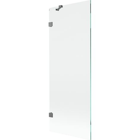 Mexen Lunar Duschtrennwand 1-flügelig 70 x 150 cm, transparent, gun metal - 897-070-000-95-00 (1/5)