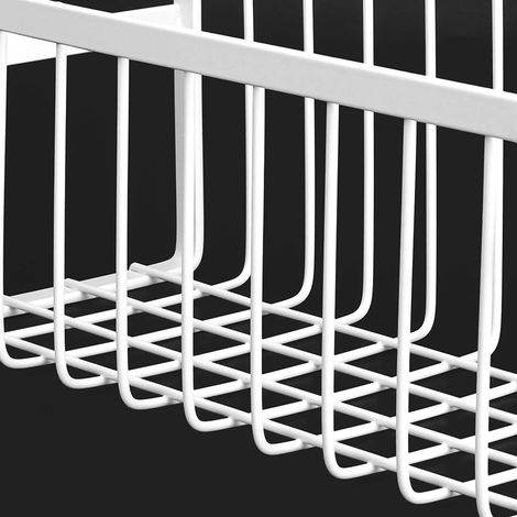 Panier suspendu pour placard de cuisine, étagère de rangement suspendue pour porte de salle de bain, organisateur (1/5)