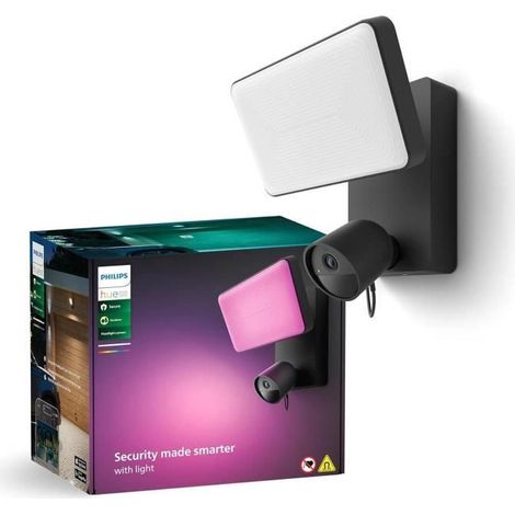 Proiettore con telecamera - PHILIPS HUE - Secure - 1080P - Visione notturna - Esterno (1/5)