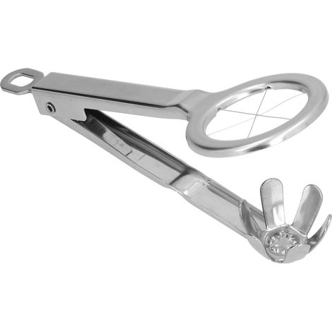 Coupe-œufs en acier inoxydable 304, outil ménager pour couper et trancher les œufs durs (1/5)