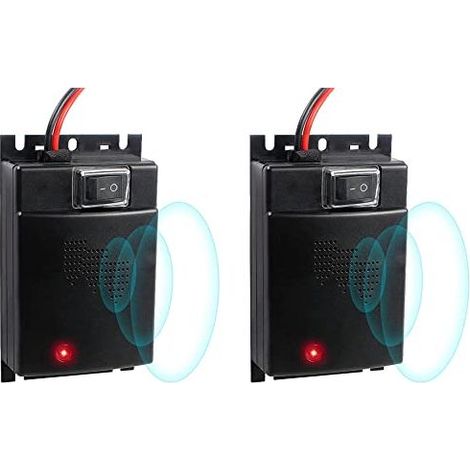 Répulsif anti-animaux 2X pour voitures, répulsif ultrasonique pour automobiles, pièges pour taupes, rats, chauves-souris, geckos, chats sauvages (1/5)