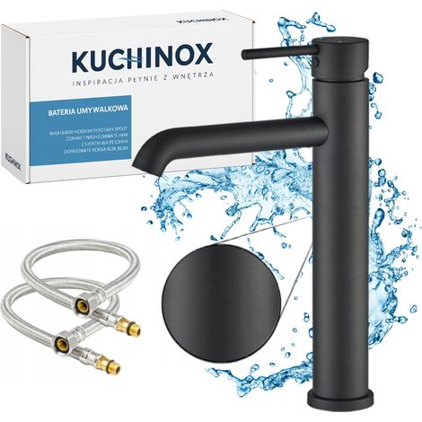 Kuchinox Noia Noia Aufsatzwaschbeckenarmatur schwarz (1/5)
