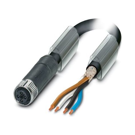 Câble d'actionneur Phoenix Contact, M12 Femelle pré-câblé, 3m ( Prix pour 1 )