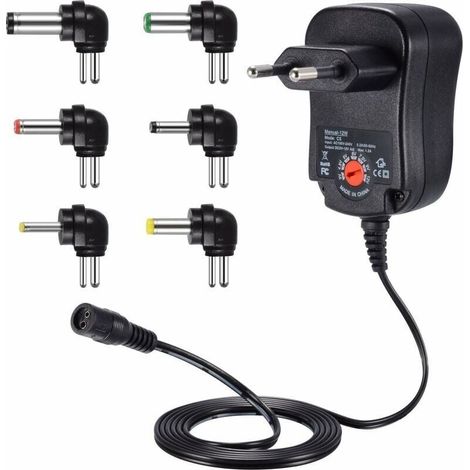 Adaptateur d'alimentation universel 12 W 3 V 4,5 V 5 V 6 V 7,5 V 9 V et 12 V, DC 220 V ,Party Sorio 1 2 3S 3 MobiGo Genius (1/4)