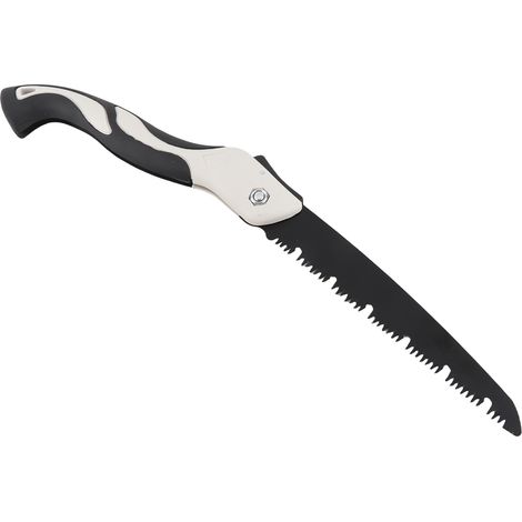 Scie à ébrancher manuelle pliante 7/8,5/10 pouces à dents rasoir avec poignée antiglisse pour bois camping élagage branches arbres bricolage menuiserie (1/2)